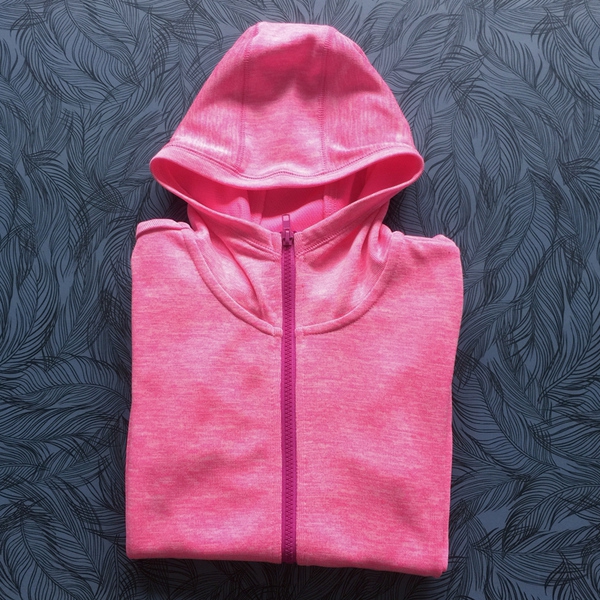 Дамски спортен суитчър с качулка - бял, розов, зелен, лилав - пролет, лято и есен