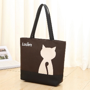 Τσάντα με μια γάτα
