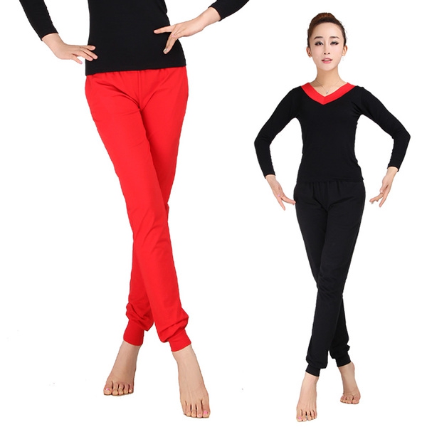 Черни спортни панталони за танци или фитнес тренировки