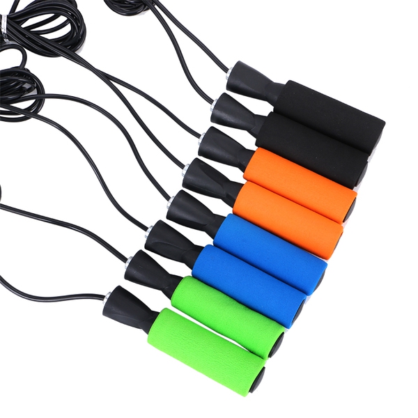 Професионално въже за скачане в 4 цвята с меки дръжки