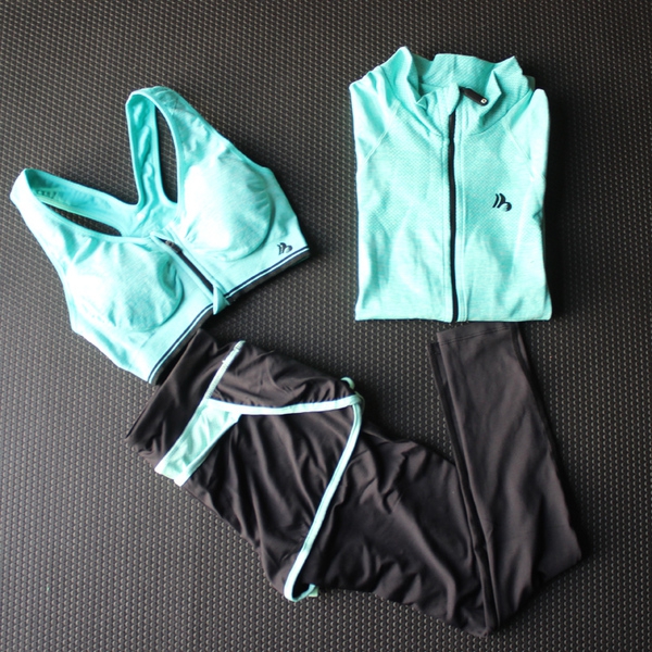 Спортен комплект за тренировка в 3 части