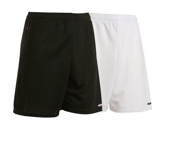 Мъжки футболни бързосъхнещи панталони - бели и черни 