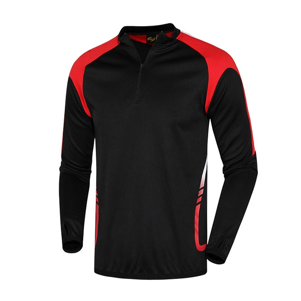 Футболна тениска за мъже и жени с дълъг ръкав - пролетни и есенни - черни, оранжеви, зелени - топ модели