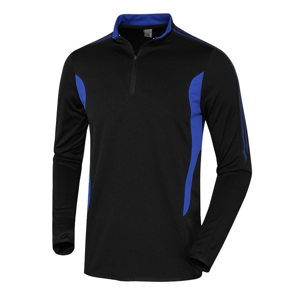 Футболна тениска за мъже и жени с дълъг ръкав - пролетни и есенни - черни, оранжеви, зелени - топ модели