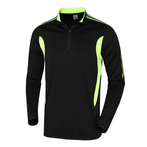 Футболна тениска за мъже и жени с дълъг ръкав - пролетни и есенни - черни, оранжеви, зелени - топ модели