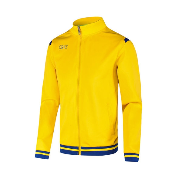 Спортен суитчър за футболна тренировка подходящ за мъже, жени и деца - различни топ модели в син, жълт и червен цвят