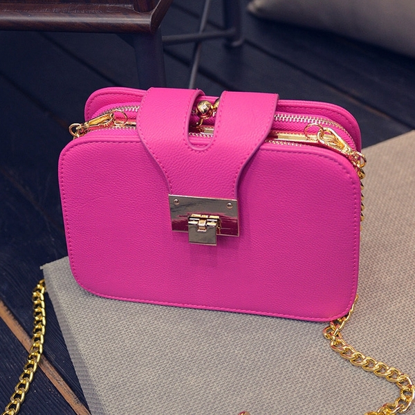 Дамска малка квадратна чанта