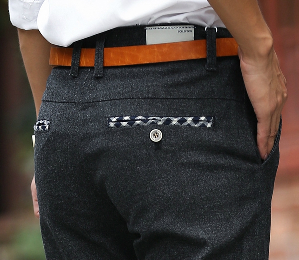 παντελόνια κομψά ανδρών της άνοιξης - 4 μοντέλα