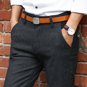 Стилни пролетни мъжки панталони - 4 модела 