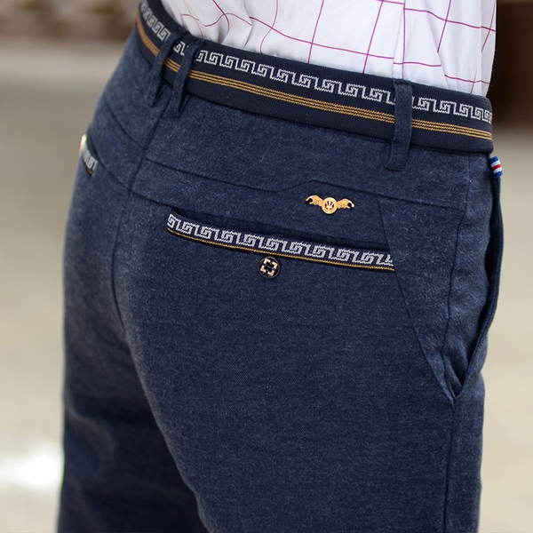 Άνοιξη casual παντελόνι για τους άνδρες - 2 μοντέλα