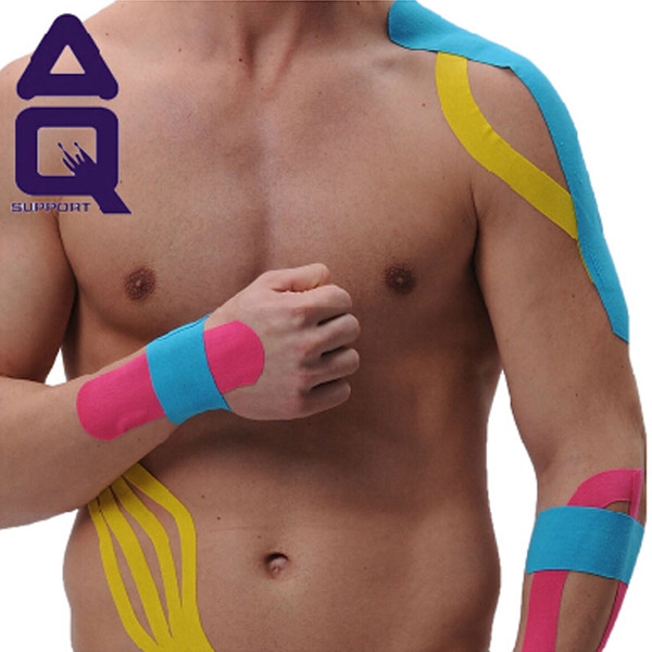 Комплект еластични спортни превръзки с дължина 5 метра и ширина 5 см - различни цветове за футбол, баскетбол, волейбол - мъже и 