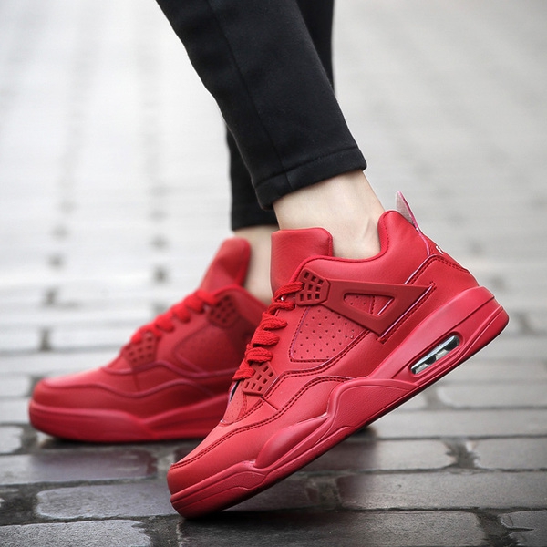 Дамски пролетни и есенни маратонки подходящи за спорт, баскетбол, тренировка - три модела - черни, бели и червени
