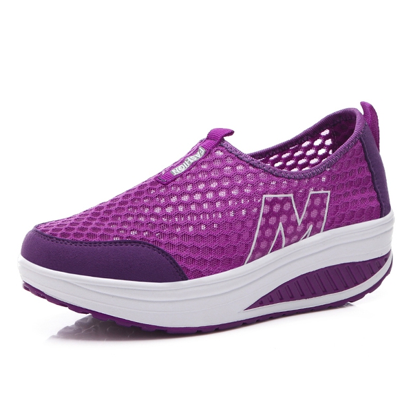 Дамски летни мрежести и дишащи обувки подходящи за ежедневие, маратон и спорт