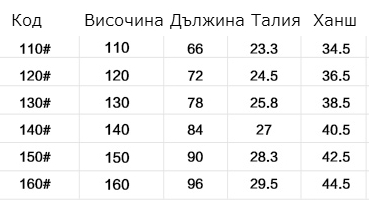 Детски дълги панталони - черни, сиви, сини - пролетни