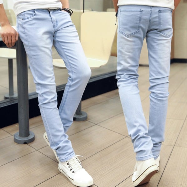 Мъжки тънки и дебели дънки - 16 модела 