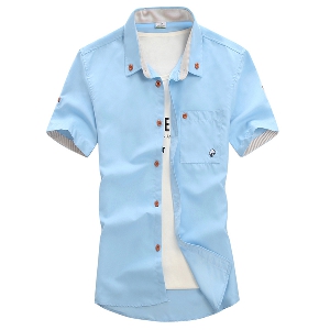 Летни  ризи с къс ръкав за мъже - 10 модела 