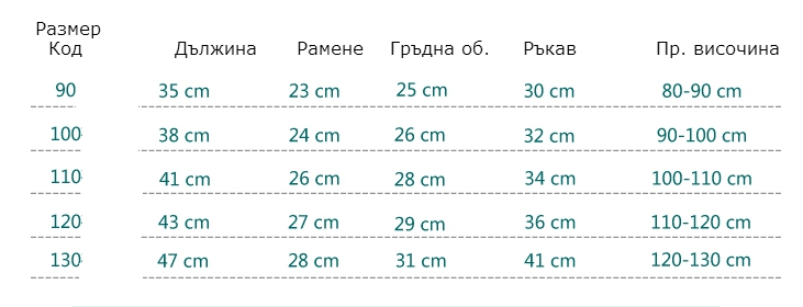 Детска пролетна блуза 'кученце' - сив, розов, син и кафяв модел