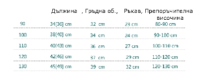 Детска памучна блуза - пролетна в няколко цвята