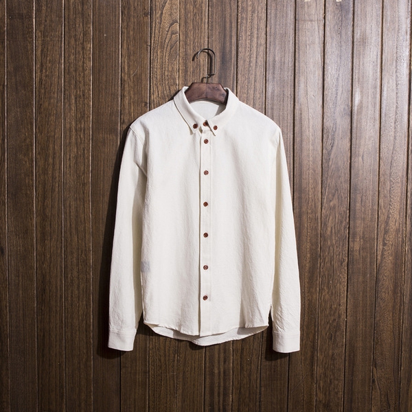 Небрежни памучни мъжки ризи - 3 модела 