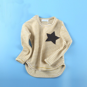Детска памучна блуза с дълът ръкав \'звездичка\' - три модела