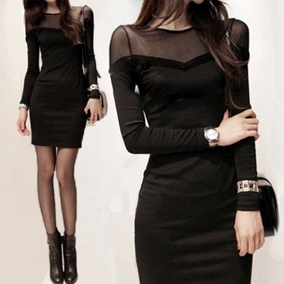 Κυρίες φόρεμα με δαντέλα και χωρίς δαντέλα