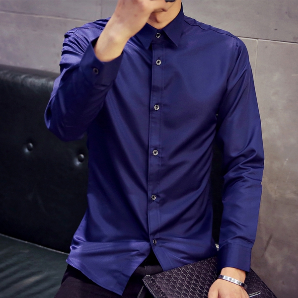 Стилни мъжки ризи с дълъг ръкав - 12 модела