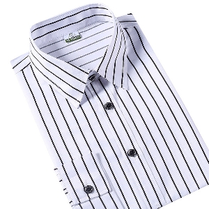 Тънки пролетни ризи за мъже с дълъг ръкав  - 7 модела 