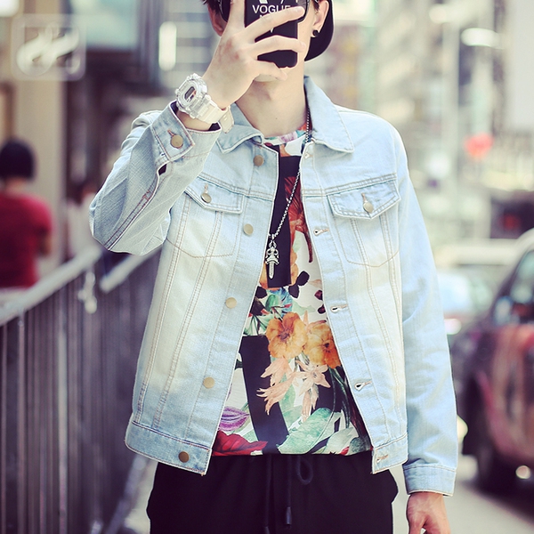 Ανδρικό  τζιν  μπουφάν- 2 μοντέλα