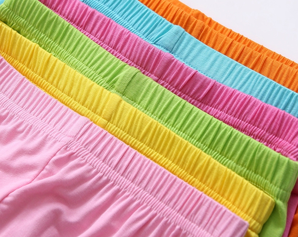 Детски комплект за момчета и момичета от блуза и панталони - лилави, розови, оранжеви, сини, зелени и жълти