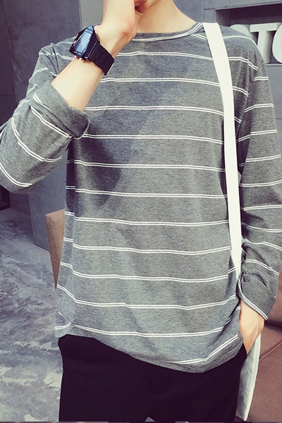 Ανδρικές   μπλούζες για την  άνοιξη με μακριά μανίκια - 3 μοντέλα