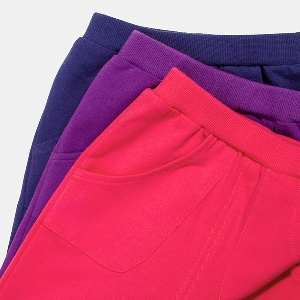 Детски панталони за момчета и момичета - сив, син, лилав и червен