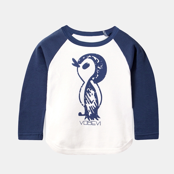 Детски пролетни блузи с дълъг ръкав и анимации - различни топ модели за момчета и момичета