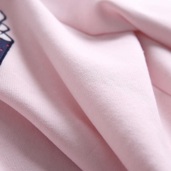 Дамска розова блуза с апликация сладолед