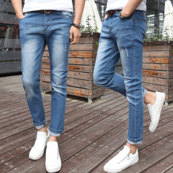 Мъжки пролетни дънки - 8 модела 