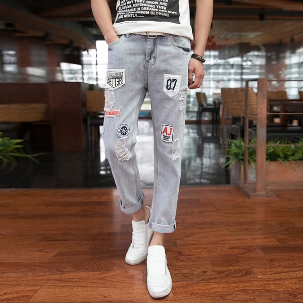 Мъжки пролетни дънки - 8 модела 