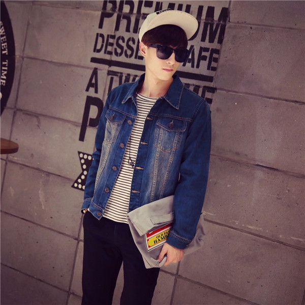 Пролетни мъжки дънкови якета  - 11 модела 