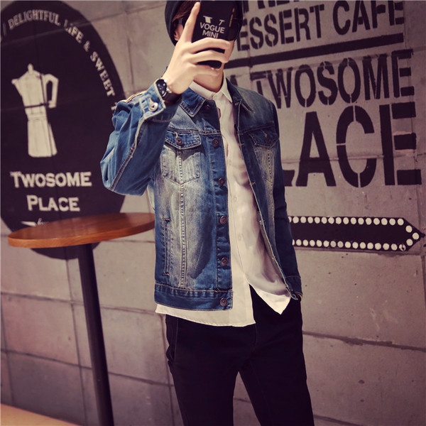 Пролетни мъжки дънкови якета  - 11 модела 