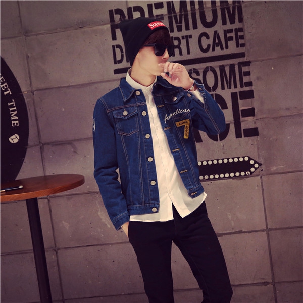 Пролетни мъжки дънкови якета  - 11 модела 