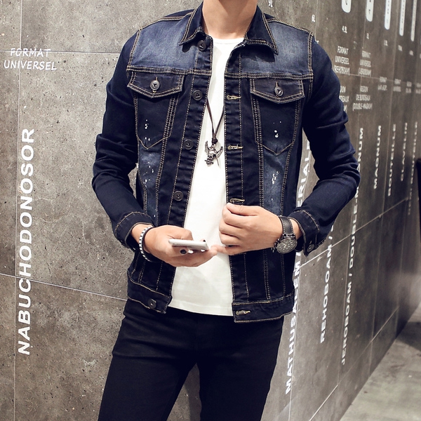 Пролетни мъжки дънкови якета  - 11 модела 