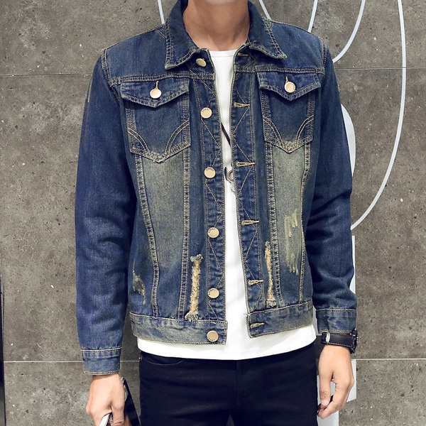 Пролетни мъжки дънкови якета  - 11 модела 