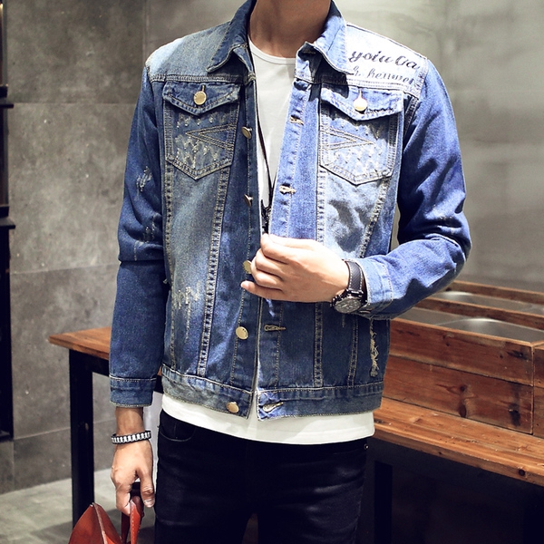 Пролетни мъжки дънкови якета  - 11 модела 