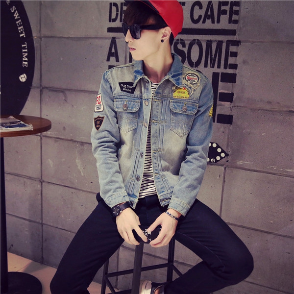 Пролетни мъжки дънкови якета  - 11 модела 