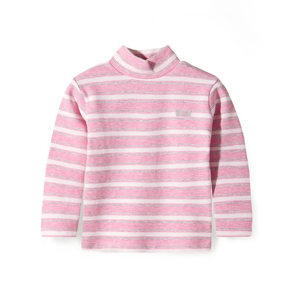 Детски пролетни блузи с дълъг ръкав и яка - различни раирани памучни модели