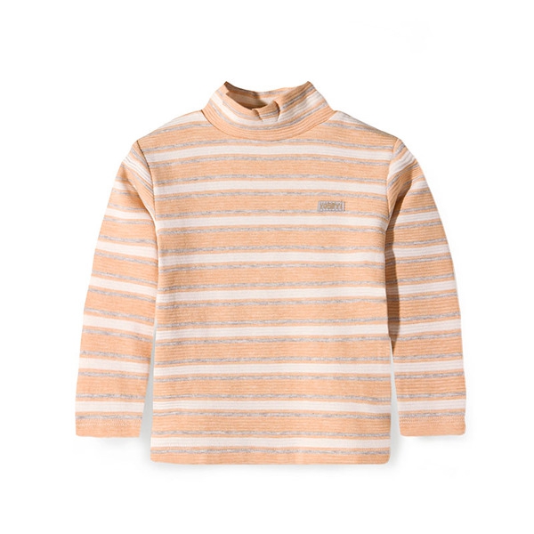 Детски пролетни блузи с дълъг ръкав и яка - различни раирани памучни модели