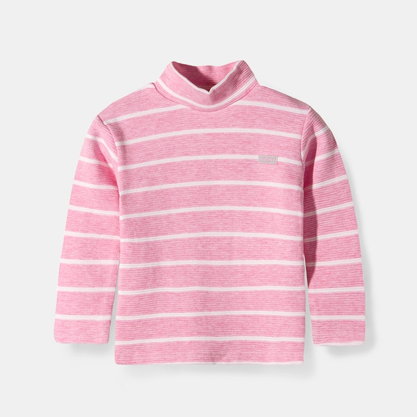 Детски пролетни блузи с дълъг ръкав и яка - различни раирани памучни модели