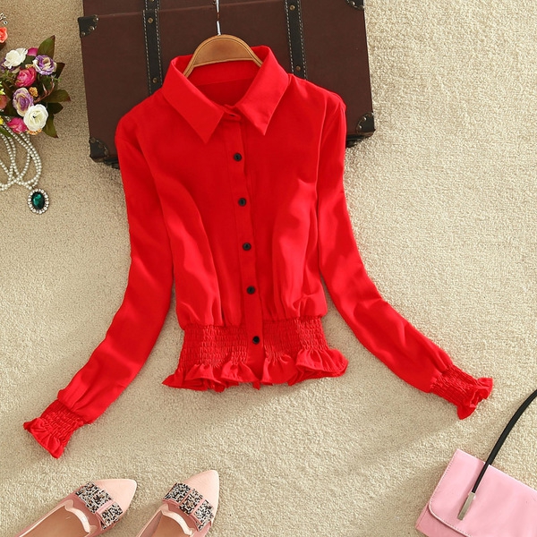 Κυρίες εντυπωσιακό χρωματιστό πουκάμισο