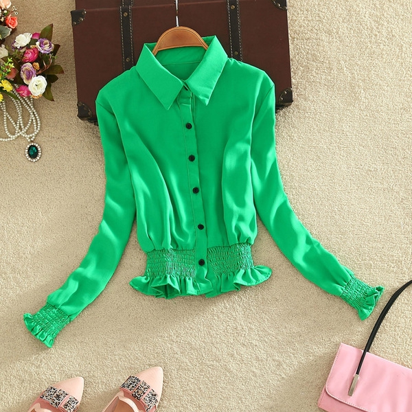 Κυρίες εντυπωσιακό χρωματιστό πουκάμισο