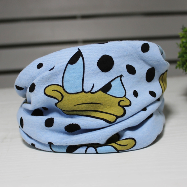 Детски шалове с анимационни герои - пролет, есен и зима - Дъфи дък - за момчета и мочета до 8 години