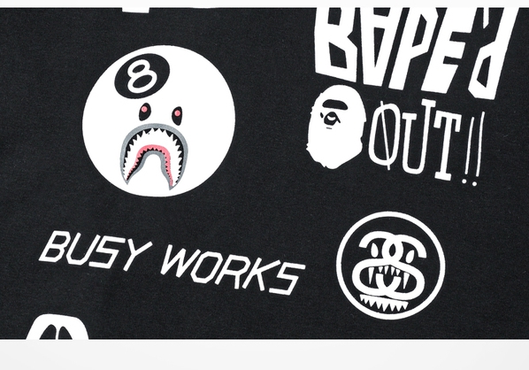 Мъжки пролетни черни блузи тип ърбан 