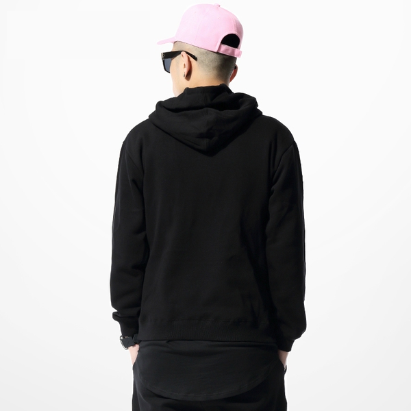 Αντρικό μαύρο φούτερ στυλ αστικών